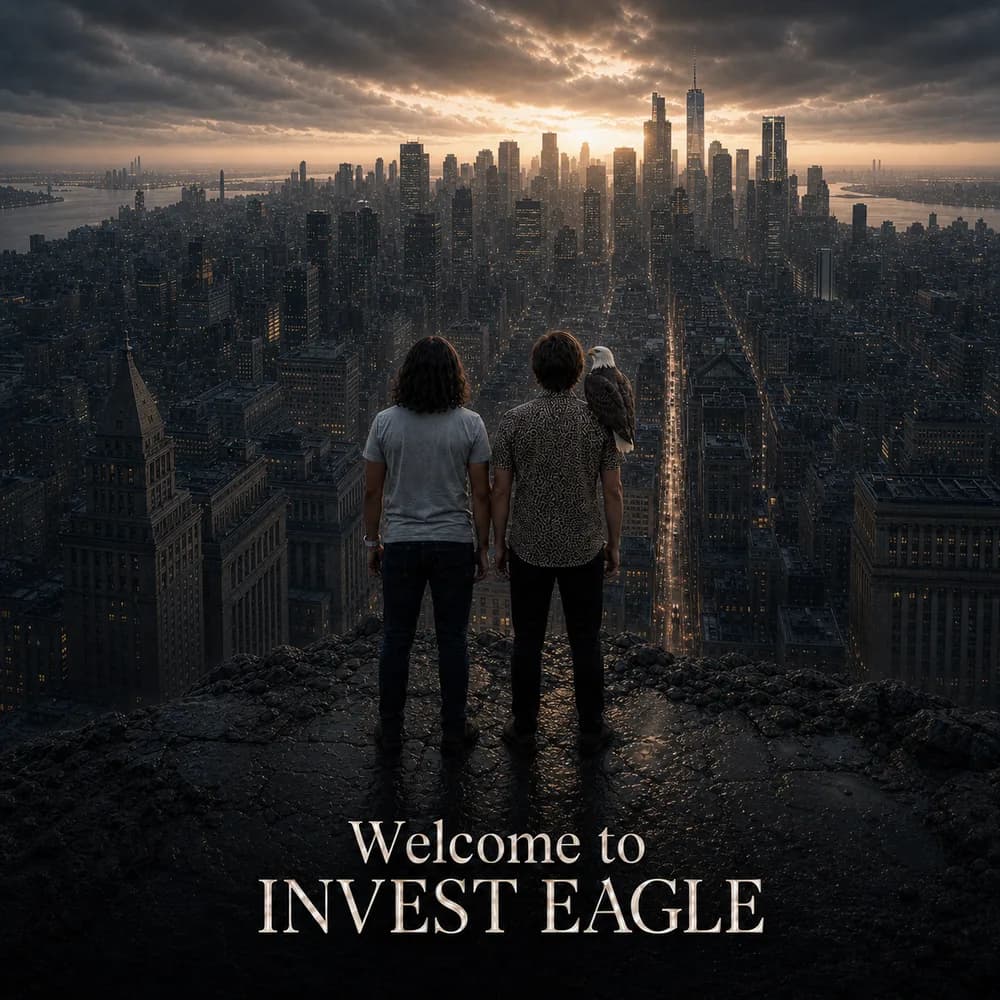 AI-generated “Welcome to Invest Eagle” meme